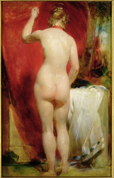 Estudio de un Desnudo Femenino de William Etty